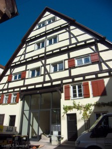 Our apartment building, built in 1513, rennovated in 2011