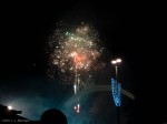 Fireworks over L'Arena, Verona, January 1, 2012 - photo #7 (FLs lower left & middle)