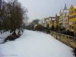 Neckar River "Postcard" with even more snow, February 10, 2012