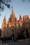 The Barcelona Cathedral ... and the tourists