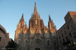 The Barcelona Cathedral ... above the tourists