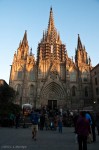 The Barcelona Cathedral ... and more tourists