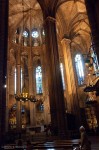 More of main transept and altar area