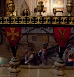 Steps down to crypt below main altar