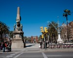 Promenade toward Arc de Triomf, Barcelona