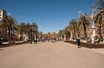 Promenade toward Arc de Triomf, Barcelona