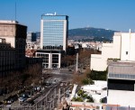 Sagrat Cor as seen from downtown Barcelona