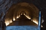 Photo-lightened: the passageway under Great Uncle Rob's castle