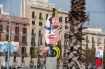 Sculpture by the American artist Roy Lichtenstein