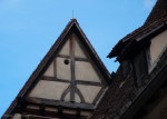 Interesting roof timbers on Bebenhausen building