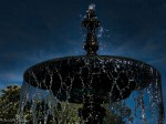 Fountain in Tübingen, "nighttime" adjustments