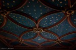 Ceiling in visiting duke's private study