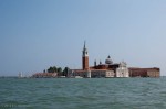 View of San Giorgio Maggiore church from the vaporetto