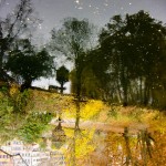 Reflections of the Neckar Island