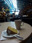 Having a "cuppa" at the museum cafe