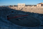 Interior of L'Arena, Verona, January 2013