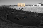 Interior of L'Arena, Verona, January 2013 (almost B & W)