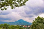 Hohenzollern Castle - off in the distance