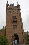 Hohenzollern Castle entrance