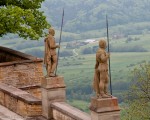 Guarding Hohenzollern Castle - seen from above