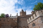 Hohenzollern Castle walls