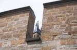 Hohenzollern Castle wall and tower