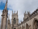 York Minster - halfway up to the top