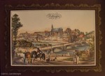 Neckar Bridge - view of the past (in a drawing)