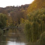 An Autumn Day on the Neckar River (cropped)