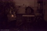 "Dark and (snow) Stormy night" - Fuji Superia (lightened)