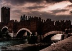 Castelvecchio Bridge with a touch of drama