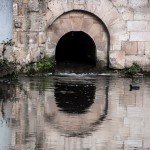 Approaching the arch