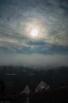 Sun over the fog, Tübingen