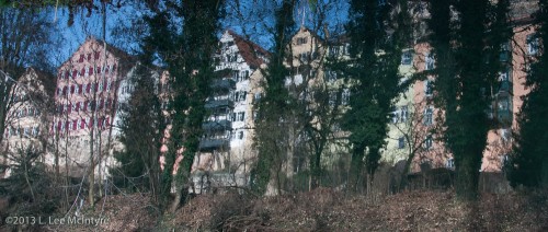 Buildings along the Neckar - #1