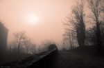 Sun in the Fog (Gold Tone)