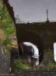 Reflection of Bells Bridge, Omagh