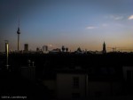 View of part of the Berlin skyline, looking south
