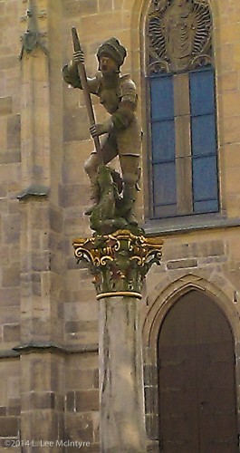 St. George and the dragon, Tuebingen