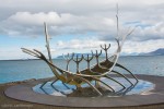 The "lobster" boat sculpture, Reykjavik