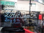 Special of the week at the hot dog only "cafe", Tübingen