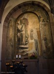 Altar to the Virgin Mary with mosaic artwork