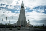 Another view of the front of Hallgrímskirkja