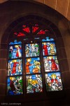 Stained Glass window designed by JoKarl Huber