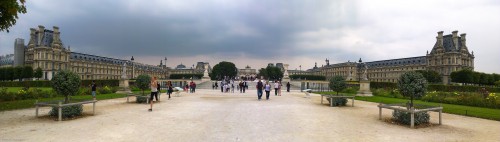 The Louvre Palace Buildings, Paris