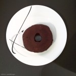 Chocolate-iced (and filled) Donut - Bottom