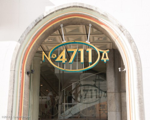 Window at No. 4711 Company headquarters, Cologne