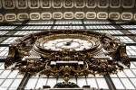 Interior clock at the MO (seen from below)