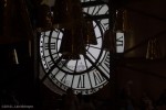 Exterior-facing clock #1, seen from inside the MO