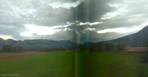 Scene from a Train, Austria