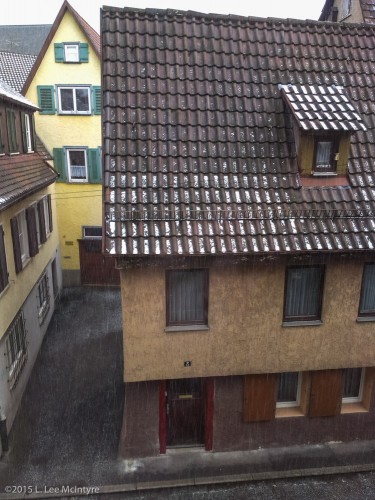 Snow Shower, Tübingen, February 2, 2015